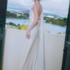 Ivory One-Shoulder Evening Gown "Luna Grace" DR834